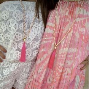 Lilly Pulitzer Sienna Silk Pink Pout Skimmy Stripe Maxi 🦄 unicorn